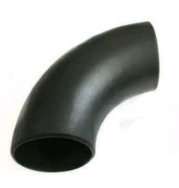 Il acciaio al carbonio dell'ANSI B16.9 90 gradi sgomita il raggio lungo di verniciatura nero della saldatura testa a testa