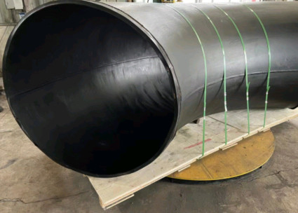Gomito per tubi in acciaio al carbonio per saldatura di testa A105 24 pollici 90 gradi