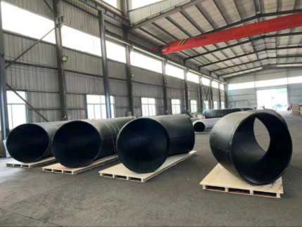 Raccordi per tubi in acciaio al carbonio Sch80 a gomito a 90 gradi ASTM senza cuciture in magazzino