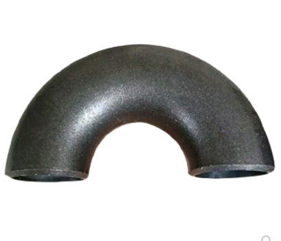 Accessorio per tubi di verniciatura nero Sch40 della curvatura senza cuciture pura del acciaio al carbonio