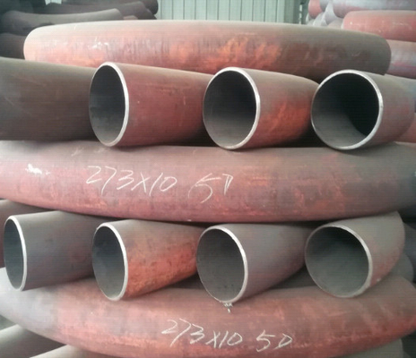 Curvatura di tubo Buttweld standard del acciaio al carbonio di GB 3D 5D 90deg in di riserva