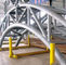 Struttura che costruisce la capriata d'acciaio tubolare Q235B di ASME per il tetto