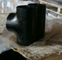 Estremità senza cuciture pura di verniciatura nera della saldatura del T del acciaio al carbonio Dn15-Dn1200